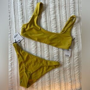 Jade Yellow / Mustard Bikini Classic Swimwear